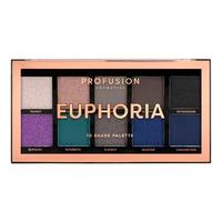 Profusion Eyeshadow 10 Shade Palette Mini Artistry - Euphoria - 1 stk.