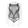 NORTIE Augusta Bunnløs Bodystocking Plus Size