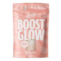 Heey! Boost & Glow Creatine + Coll-egan - Ice Tea Peach - 300 g.