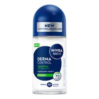 Nivea Derma Control Sensitive Male Roll-on - 50 ml.