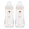 MAM Easy Active Baby Bottle 330 ml - Neutral - 2 stk.