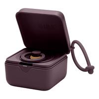 BIBS Pacifier Box Plum - 1 stk.