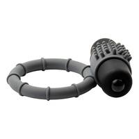 Baseks Silikon Penisring med Vibrator