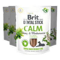 Brit Dental Stick, hamp & urt - 4 poser.