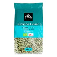 Urtekram Grønne Linser Ø - 400 g.