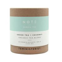 Teministeriet Note Grøn Te Kokos Ø - 20 teposer