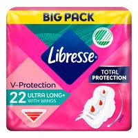 Libresse Ultra Long Wing Big Pack - 22 stk.