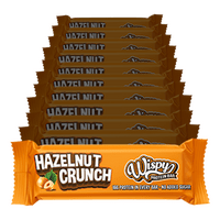 Wispy Proteinbar Hazelnut Crunch - 10 stk.