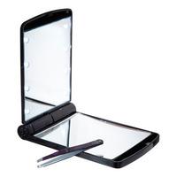 UNIQ Lommespeil m. LED Lys - 1 stk.