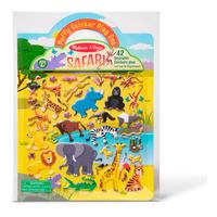 Melissa & Doug Puffy Klistremerker - Safari - 1 stk.
