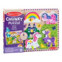 Melissa and Doug Puslespill - Enhjørning - 1 stk.