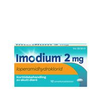 Imodium smeltetabletter 2 mg - 12 stk.