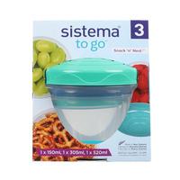 Sistema Stack´n nest - 3 stk.