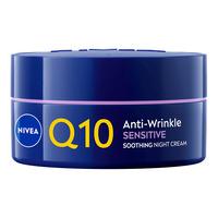 Nivea Q10 Sensitive Anti-Wrinkle Night Cream - 50 ml.