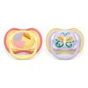 Philips Avent Smokk Ultra Air 0-6 m - gul, lilla - 2 stk.